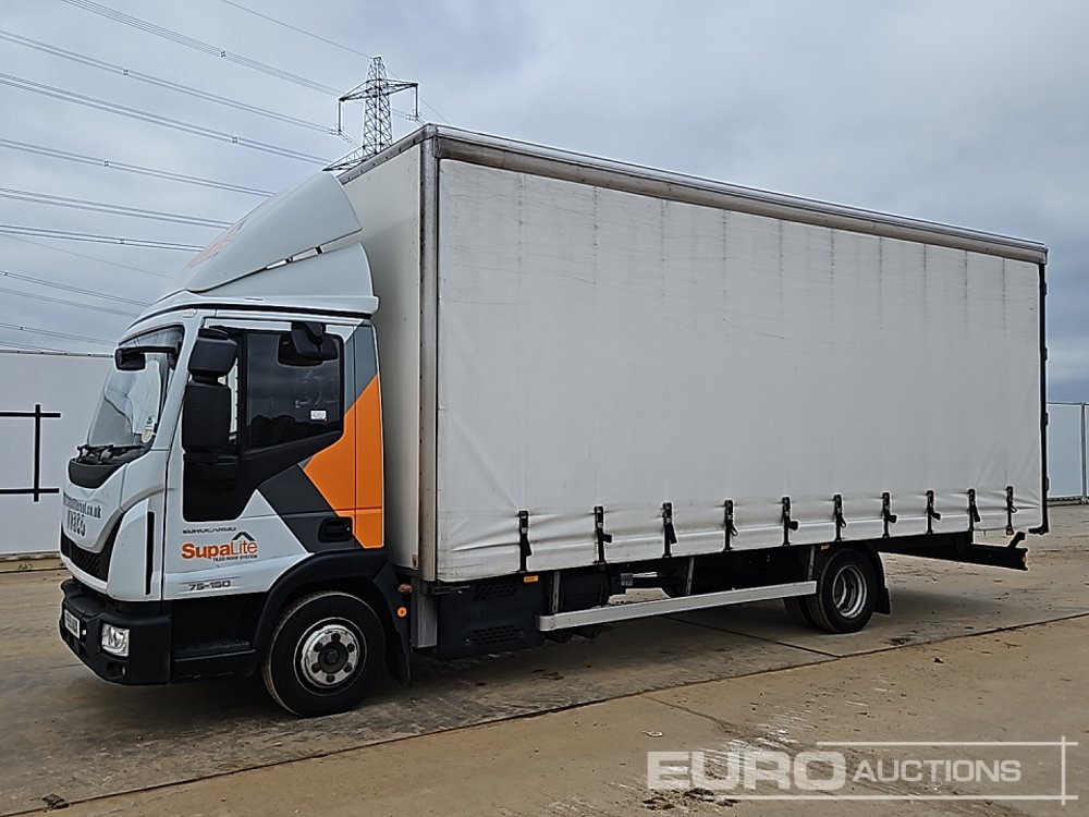 2019 Iveco Euro Cargo 75-160 - Curtain side truck: picture 1 2019 Iveco Euro Cargo 75-160 - Curtain side truck: picture 1