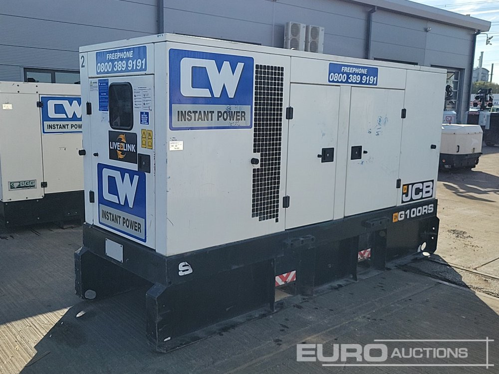 2019 JCB G100RS - Generator set: picture 1 2019 JCB G100RS - Generator set: picture 1