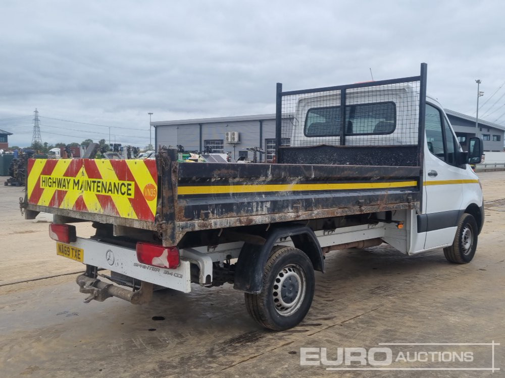2019 Mercedes Sprinter 314CDI - Tipper van: picture 5 2019 Mercedes Sprinter 314CDI - Tipper van: picture 5