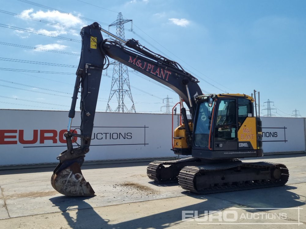 2019 Volvo ECR145EL - Crawler excavator: picture 1 2019 Volvo ECR145EL - Crawler excavator: picture 1