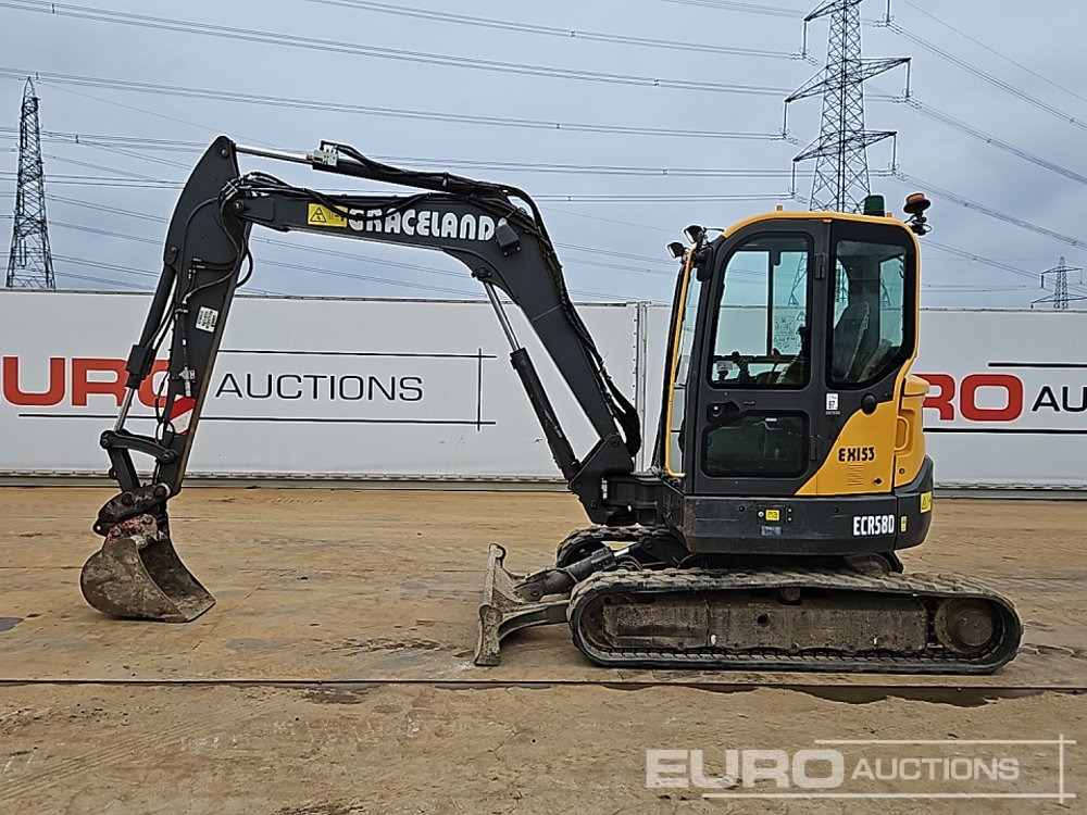 2019 Volvo ECR58D - Mini excavator: picture 2 2019 Volvo ECR58D - Mini excavator: picture 2