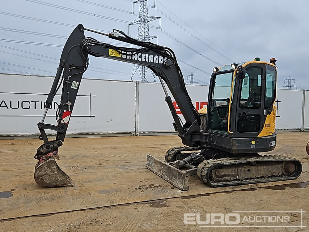 2019 Volvo ECR58D - Mini excavator: picture 1 2019 Volvo ECR58D - Mini excavator: picture 1