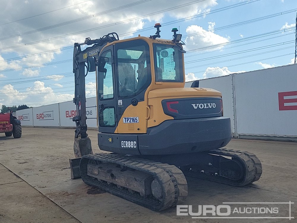 2019 Volvo ECR88D - Mini excavator: picture 3 2019 Volvo ECR88D - Mini excavator: picture 3