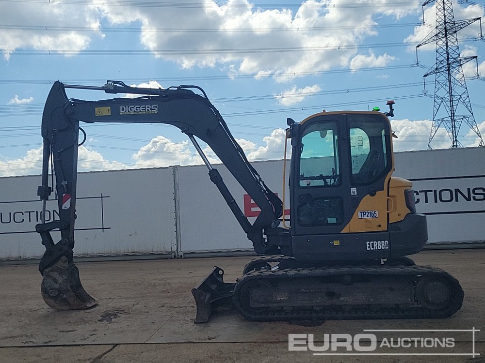 2019 Volvo ECR88D - Mini excavator: picture 2 2019 Volvo ECR88D - Mini excavator: picture 2