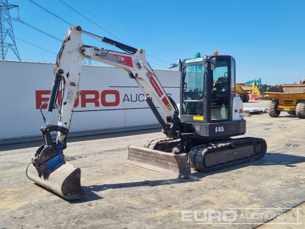 2020 Bobcat E45 - Mini excavator: picture 1 2020 Bobcat E45 - Mini excavator: picture 1