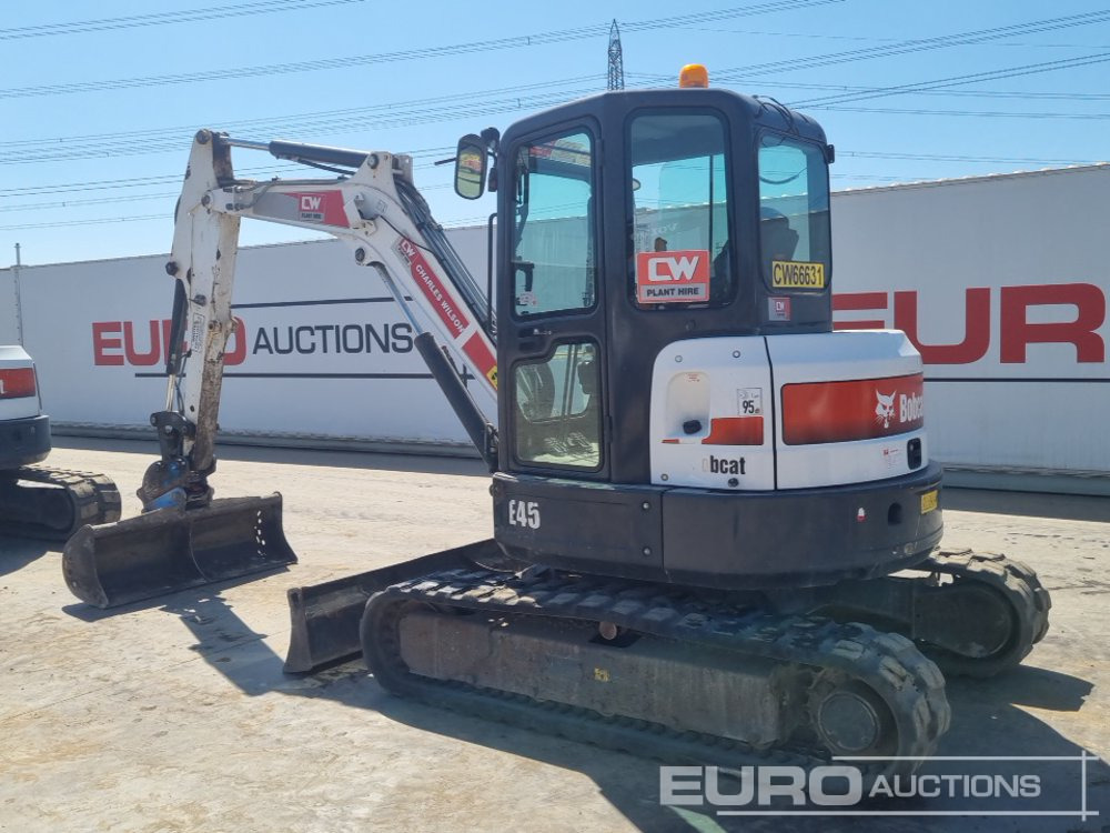 2020 Bobcat E45 - Mini excavator: picture 3 2020 Bobcat E45 - Mini excavator: picture 3