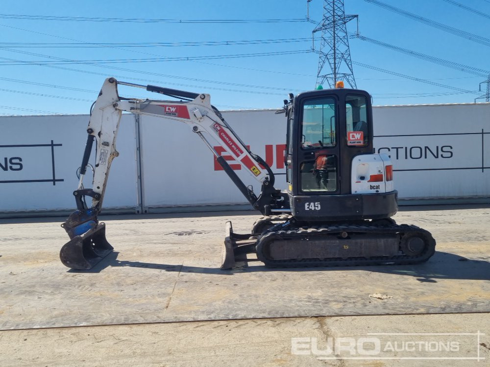 2020 Bobcat E45 - Mini excavator: picture 2 2020 Bobcat E45 - Mini excavator: picture 2