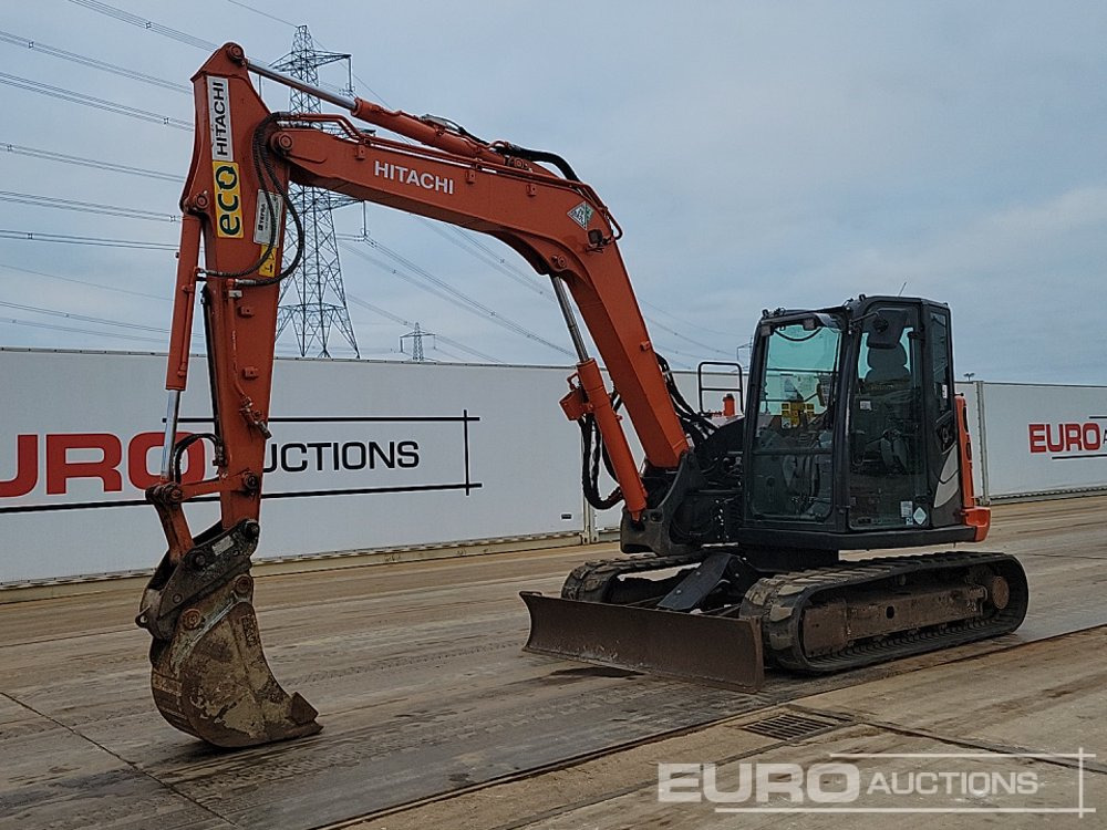 2020 Hitachi ZX85USB-6 - Mini excavator: picture 1 2020 Hitachi ZX85USB-6 - Mini excavator: picture 1