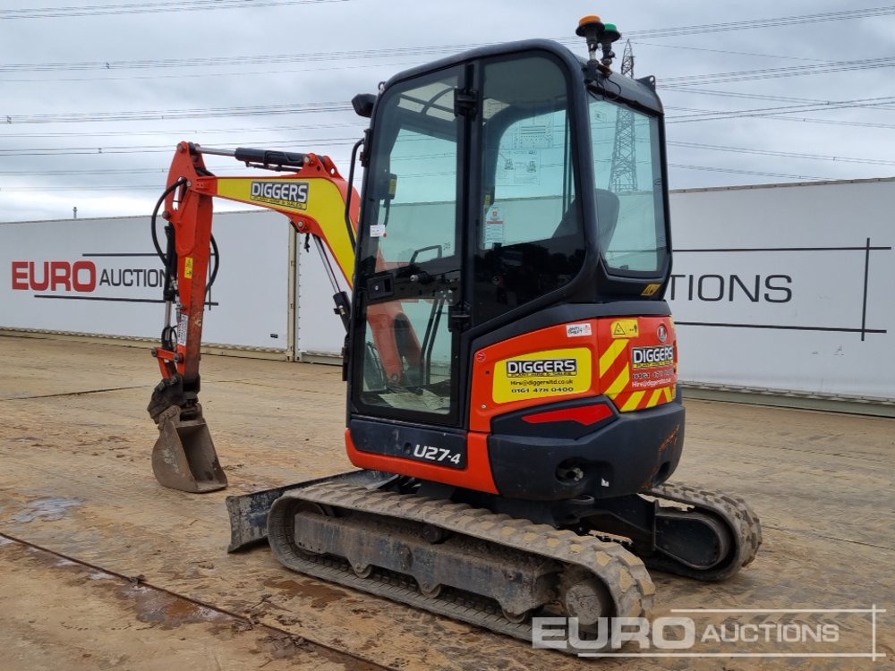 2020 Kubota U27-4 - Mini excavator: picture 3 2020 Kubota U27-4 - Mini excavator: picture 3