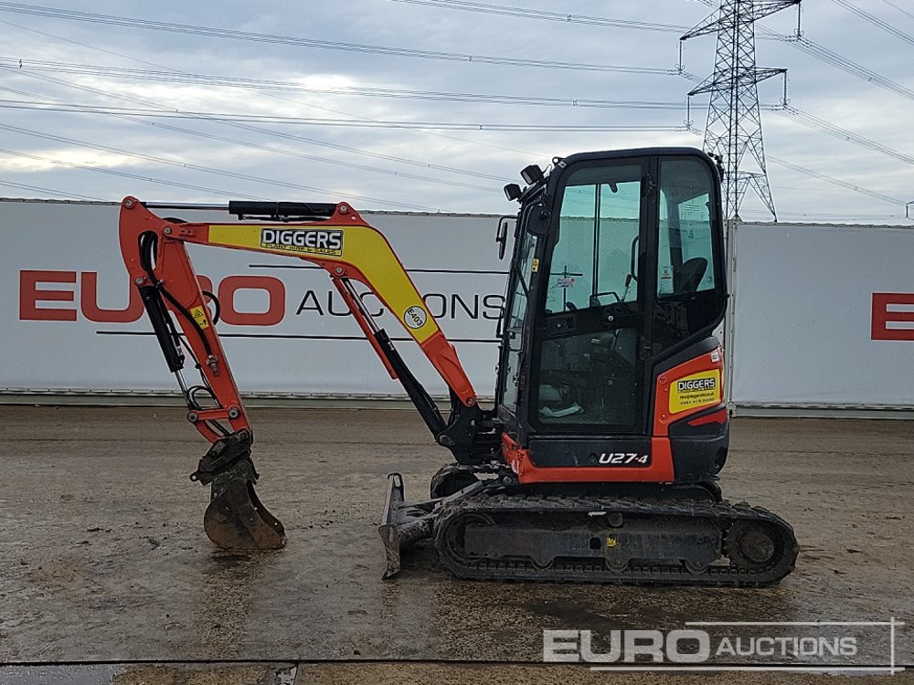 2020 Kubota U27-4 - Mini excavator: picture 2 2020 Kubota U27-4 - Mini excavator: picture 2