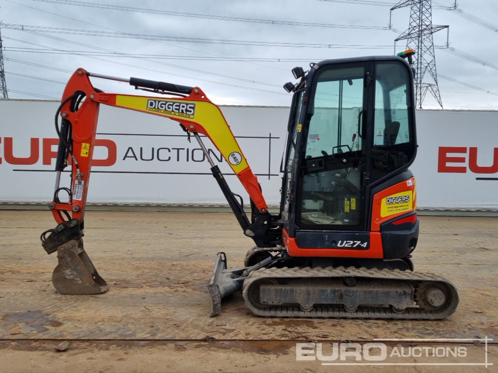 2020 Kubota U27-4 - Mini excavator: picture 2 2020 Kubota U27-4 - Mini excavator: picture 2