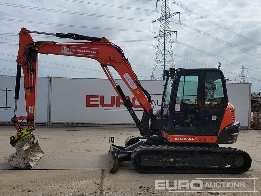 2021 Kubota KX080-4A2 - Mini excavator: picture 2 2021 Kubota KX080-4A2 - Mini excavator: picture 2
