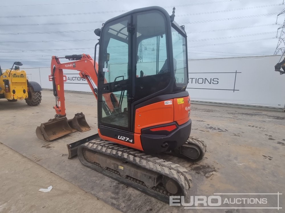 2021 Kubota U27-4 - Mini excavator: picture 3 2021 Kubota U27-4 - Mini excavator: picture 3