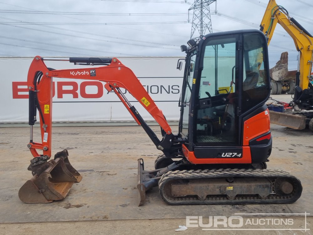 2021 Kubota U27-4 - Mini excavator: picture 2 2021 Kubota U27-4 - Mini excavator: picture 2