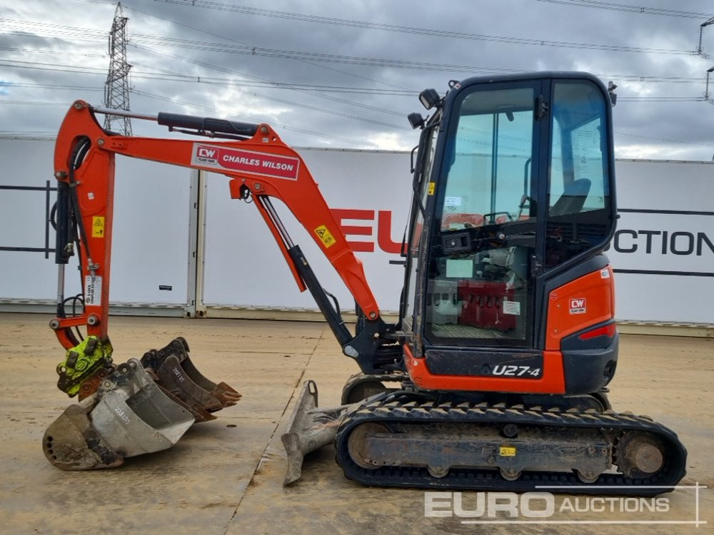2021 Kubota U27-4 - Mini excavator: picture 2 2021 Kubota U27-4 - Mini excavator: picture 2