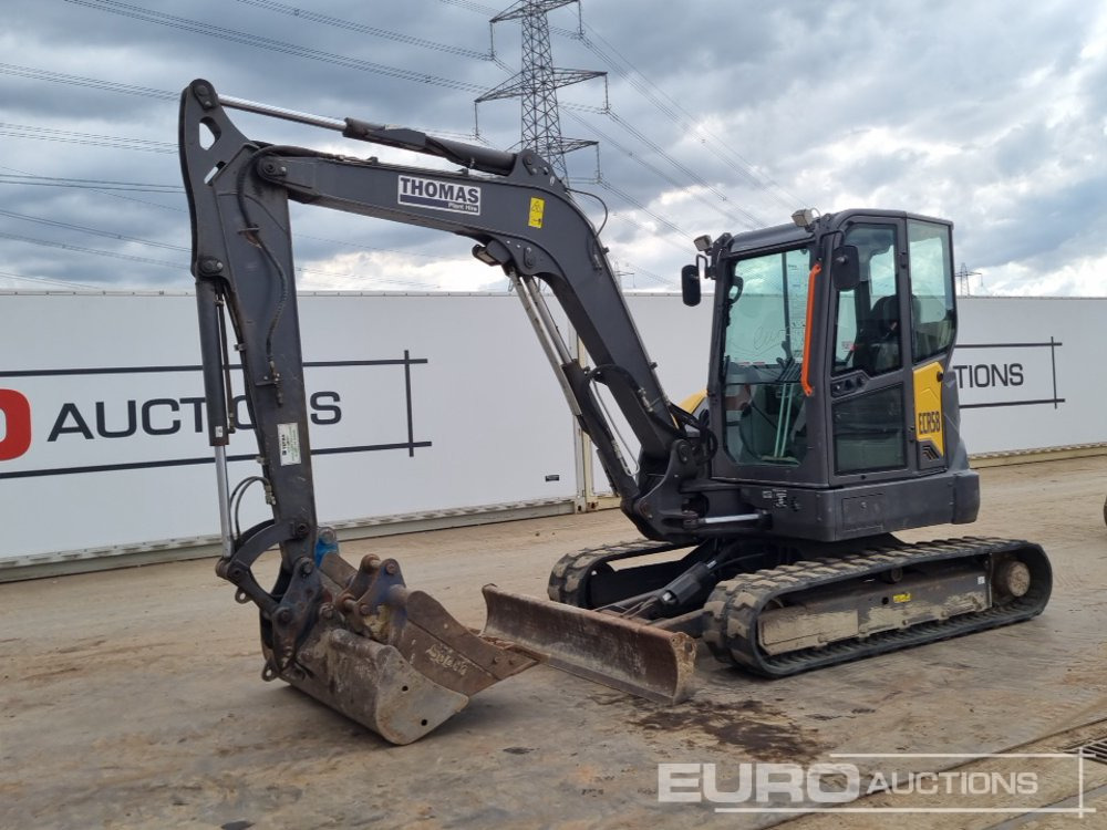 2021 Volvo ECR58F - Mini excavator: picture 1 2021 Volvo ECR58F - Mini excavator: picture 1
