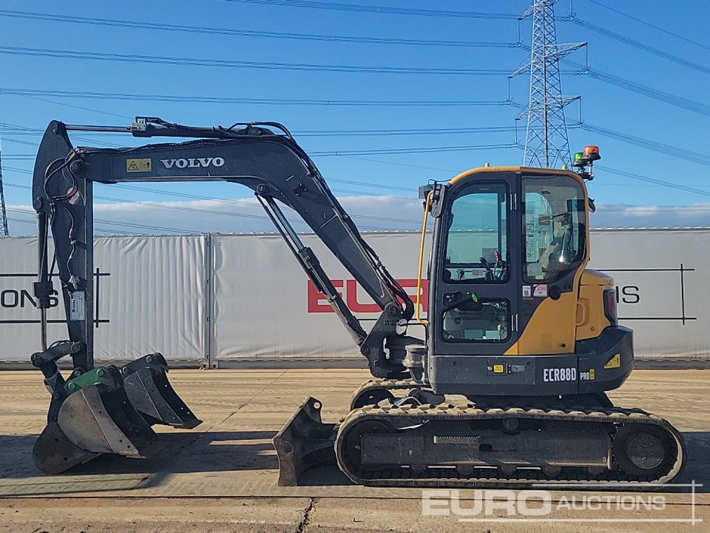 2021 Volvo ECR88D - Mini excavator: picture 2 2021 Volvo ECR88D - Mini excavator: picture 2