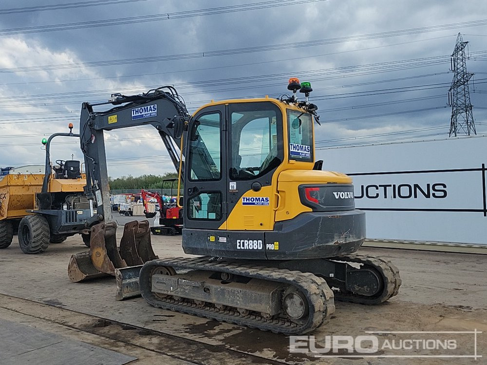2021 Volvo ECR88D - Mini excavator: picture 3 2021 Volvo ECR88D - Mini excavator: picture 3
