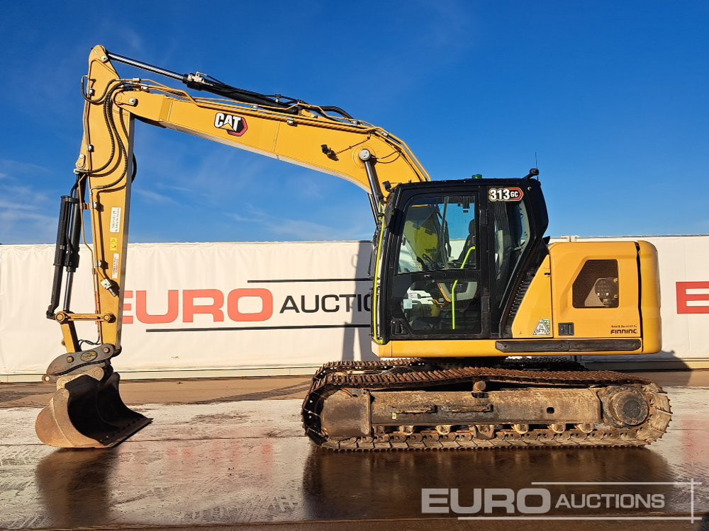 2022 CAT 313GC - Crawler excavator: picture 2 2022 CAT 313GC - Crawler excavator: picture 2