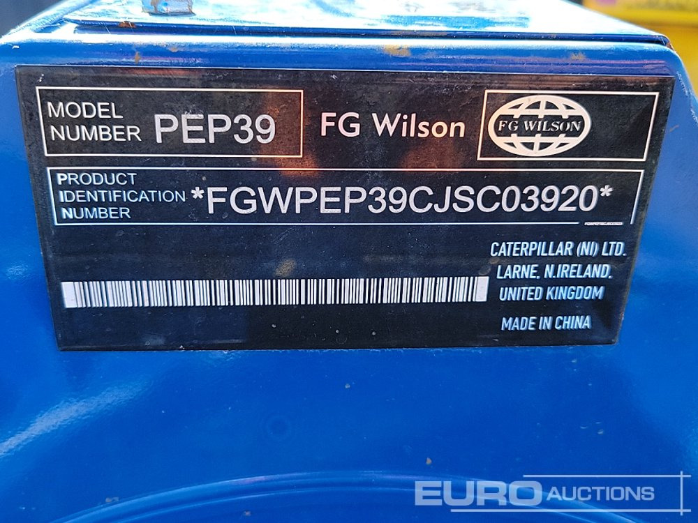 Generator set 2022 FG Wilson 100kVA Alternator: picture 11