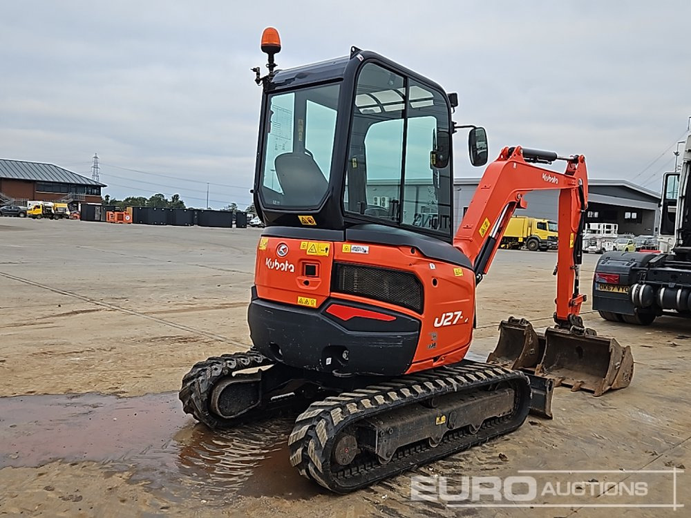 2022 Kubota U27-4 - Mini excavator: picture 5 2022 Kubota U27-4 - Mini excavator: picture 5