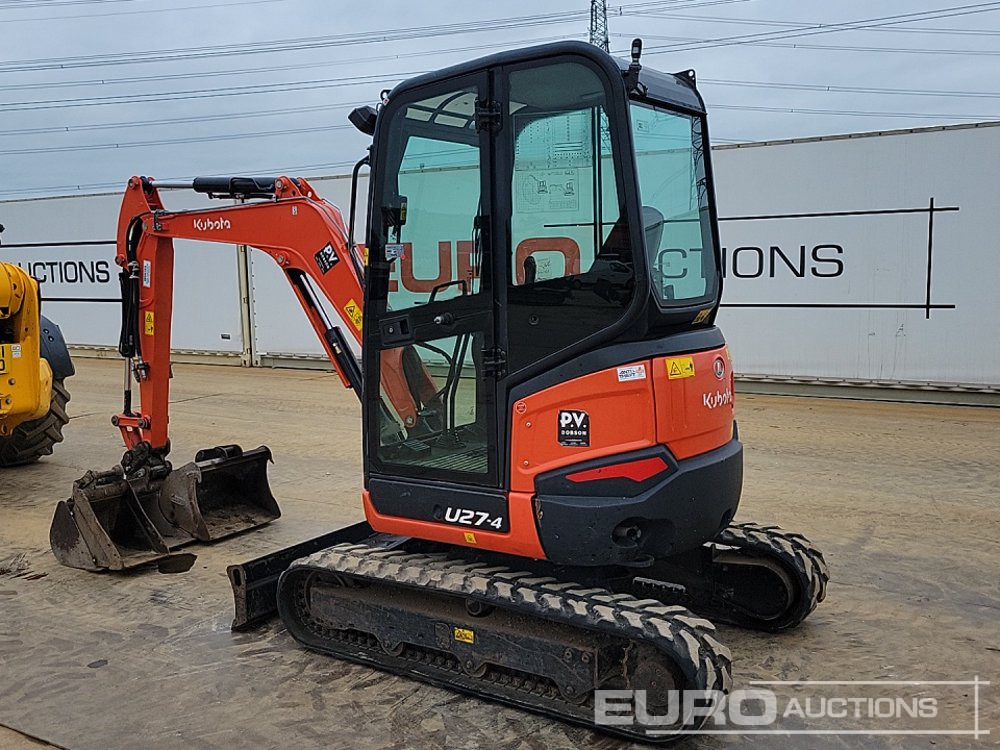 2022 Kubota U27-4HI - Mini excavator: picture 3 2022 Kubota U27-4HI - Mini excavator: picture 3