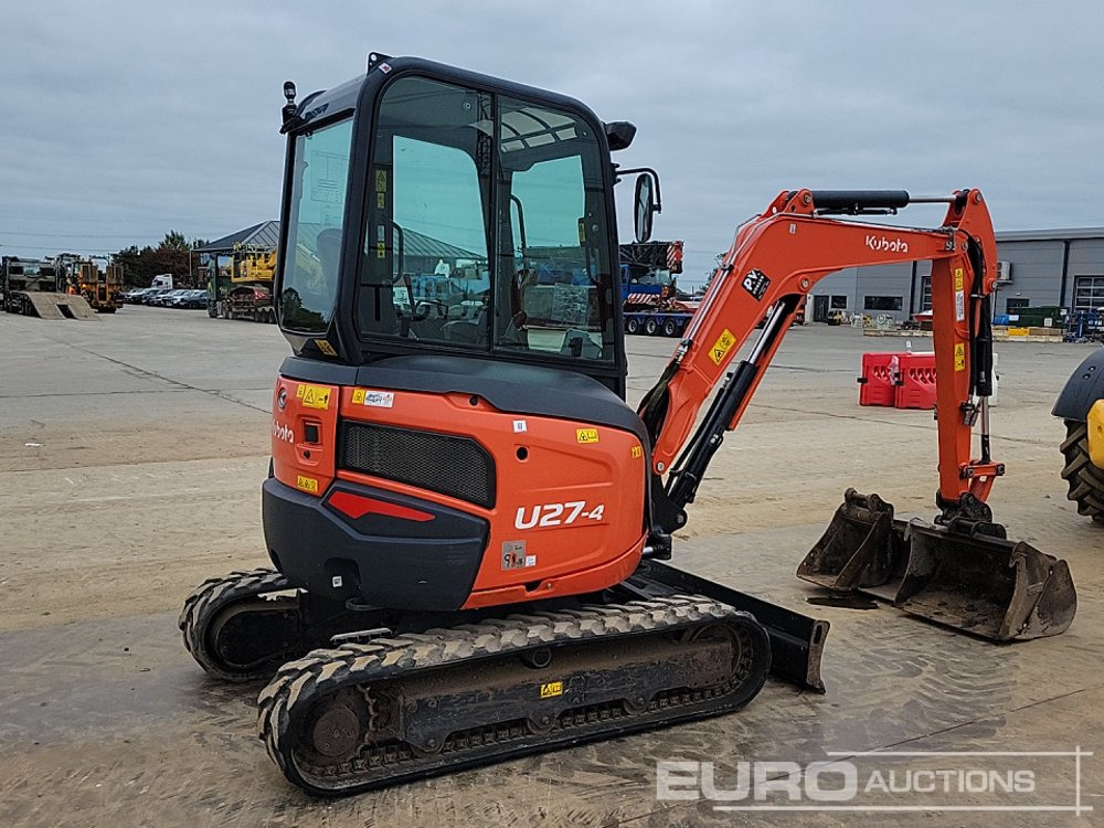 2022 Kubota U27-4HI - Mini excavator: picture 5 2022 Kubota U27-4HI - Mini excavator: picture 5