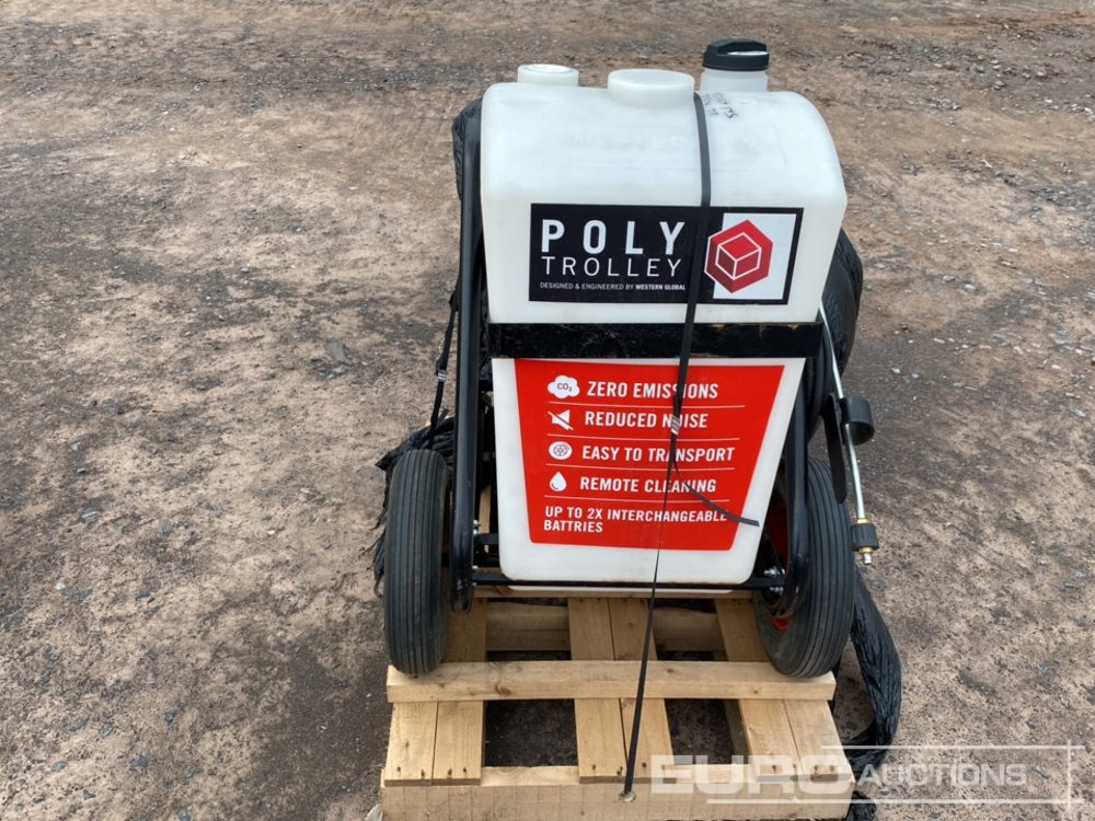 2024 Western Global 105 Litre Poly Trolley, 2.9KW Cramer Battery Engine, 100 Bar (1500psi) Pressure Washer - Pressure washer: picture 3 2024 Western Global 105 Litre Poly Trolley, 2.9KW Cramer Battery Engine, 100 Bar (1500psi) Pressure Washer - Pressure washer: picture 3