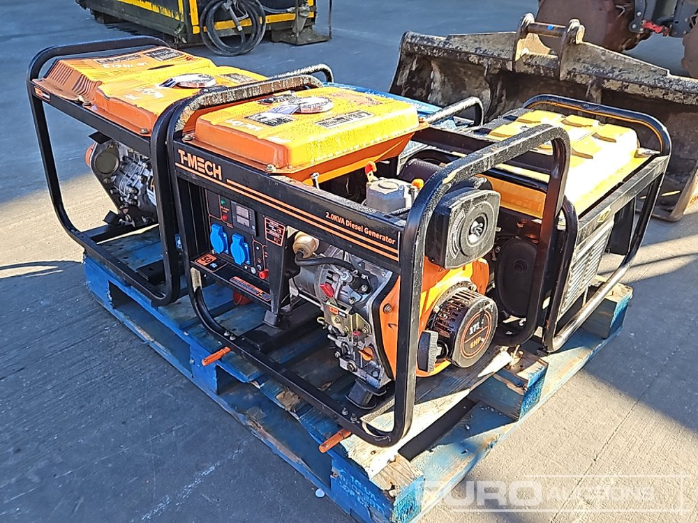 2kVA Generator, Single Cylinder Engine (2 of), 230Volt Generator, Single Cylinder Engine (2 of) - Generator set: picture 1 2kVA Generator, Single Cylinder Engine (2 of), 230Volt Generator, Single Cylinder Engine (2 of) - Generator set: picture 1