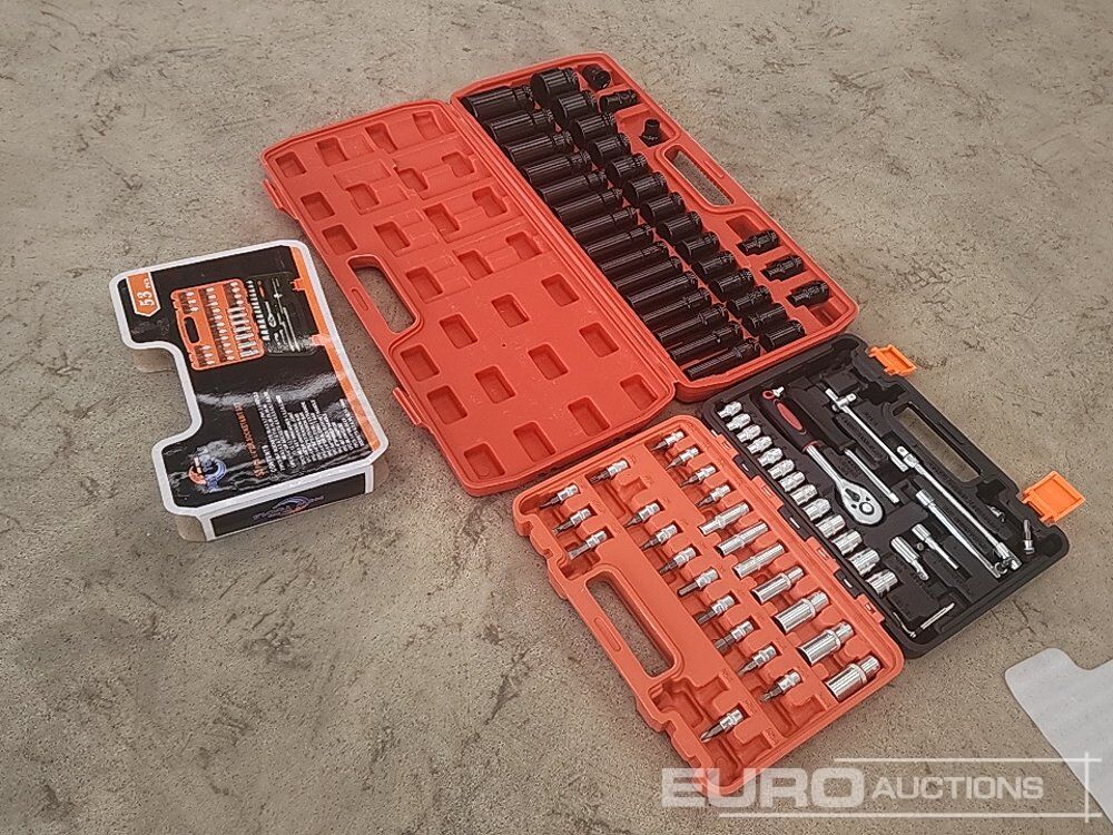 32pc 1/2 Socket Set, 53pc Socket & Bit Set - Garage equipment: picture 4 32pc 1/2 Socket Set, 53pc Socket & Bit Set - Garage equipment: picture 4