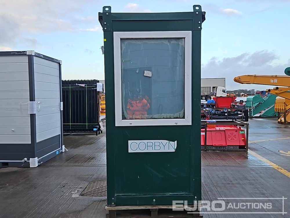 4'x4' Security Hut, Windows (Cannot Be Reconsigned) - Shipping container: picture 2 4'x4' Security Hut, Windows (Cannot Be Reconsigned) - Shipping container: picture 2