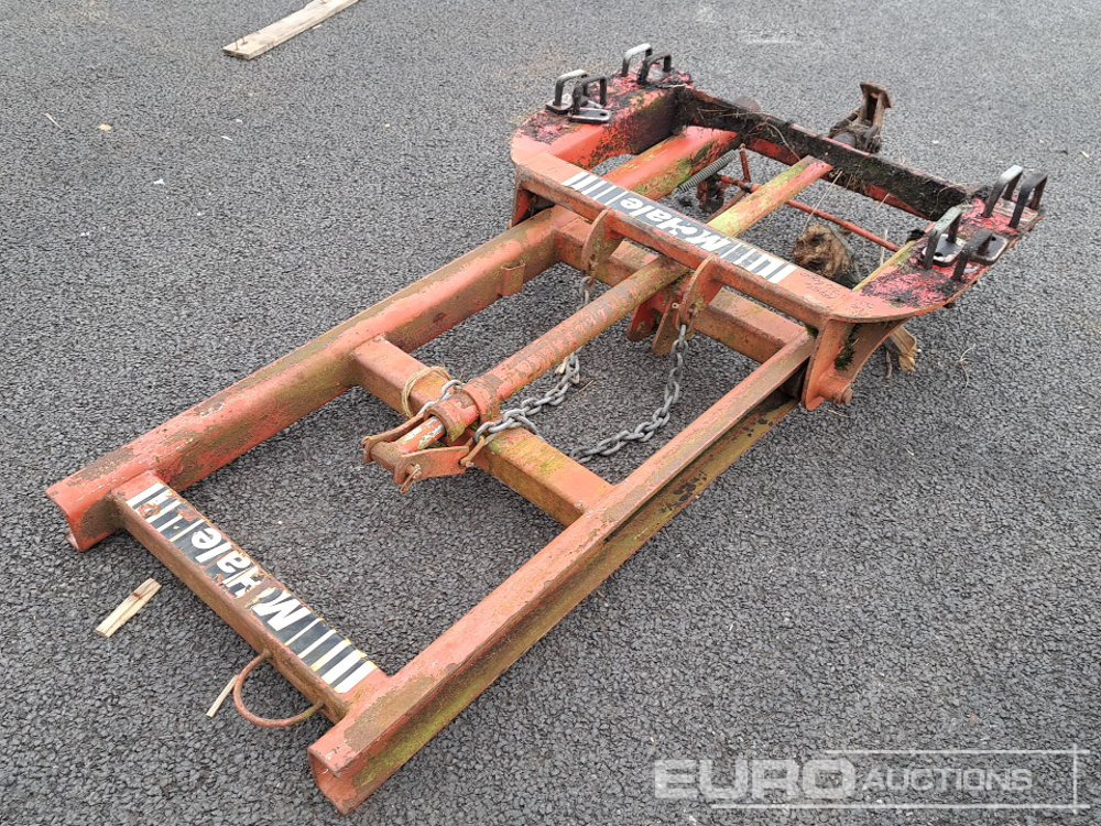Mchale Hydraulic Forklift Attachment to suit 3 Point Linkage - Agricultural machinery: picture 3 Mchale Hydraulic Forklift Attachment to suit 3 Point Linkage - Agricultural machinery: picture 3