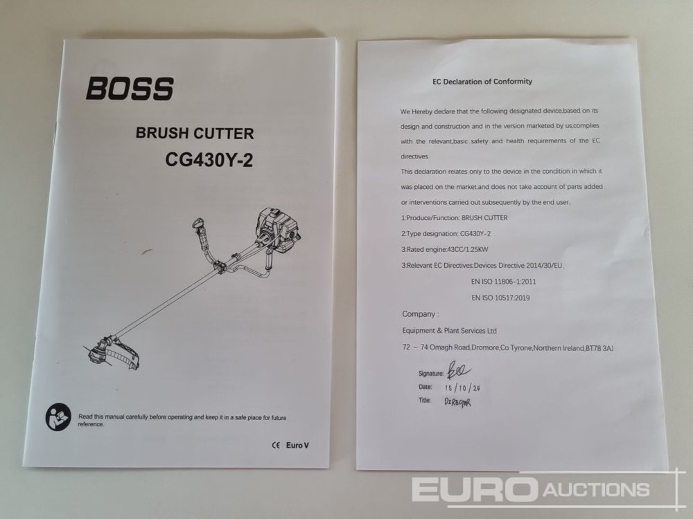 Agricultural machinery Unused 2024 Boss CG430Y-2: picture 18