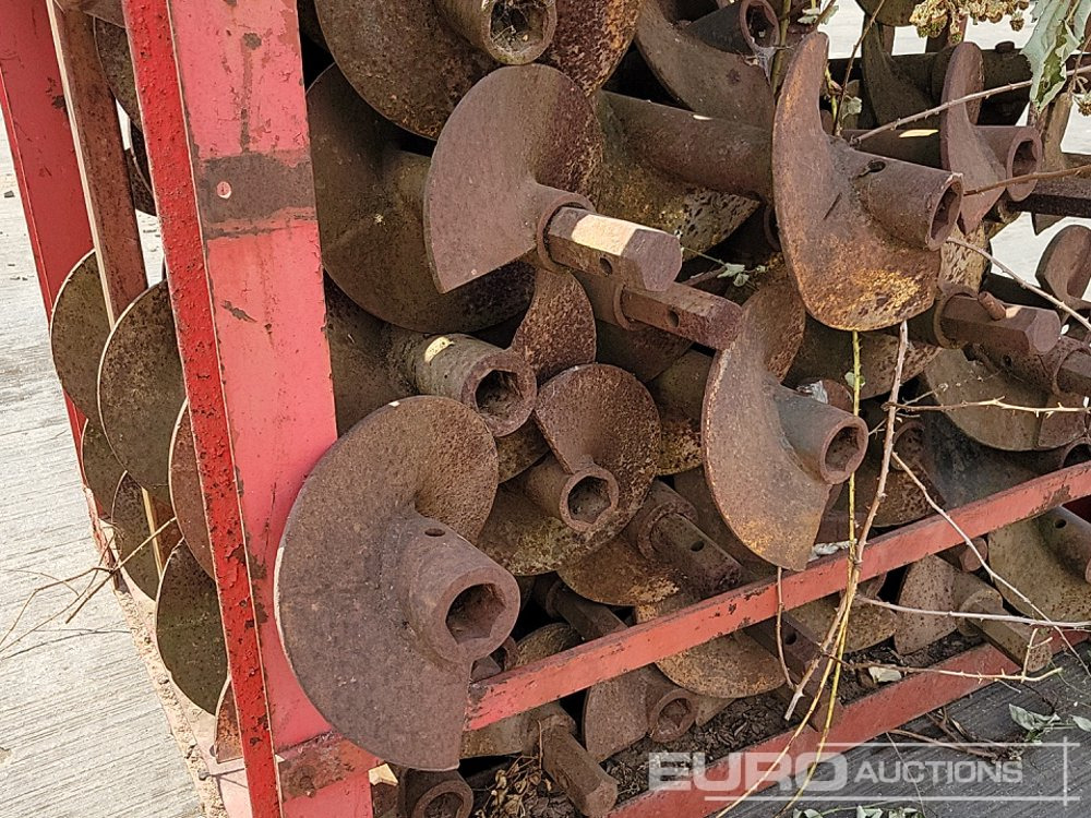 Attachment for Excavator Stillage of 11" Auger Flights: picture 13