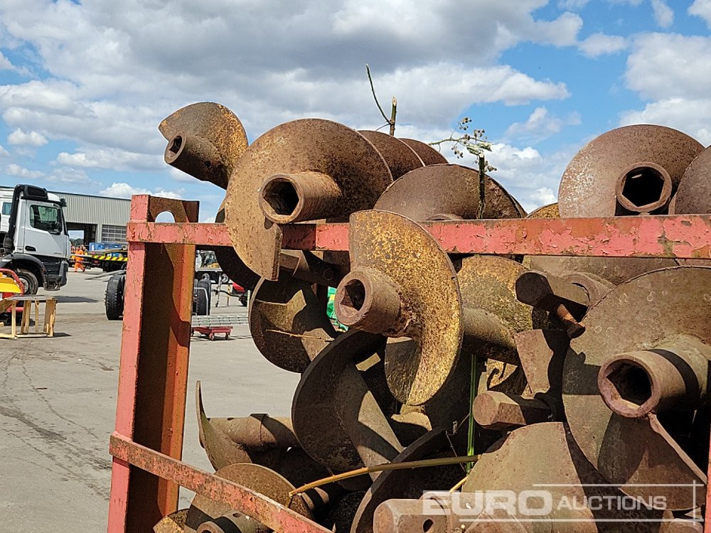 Attachment for Excavator Stillage of 11" Auger Flights: picture 11