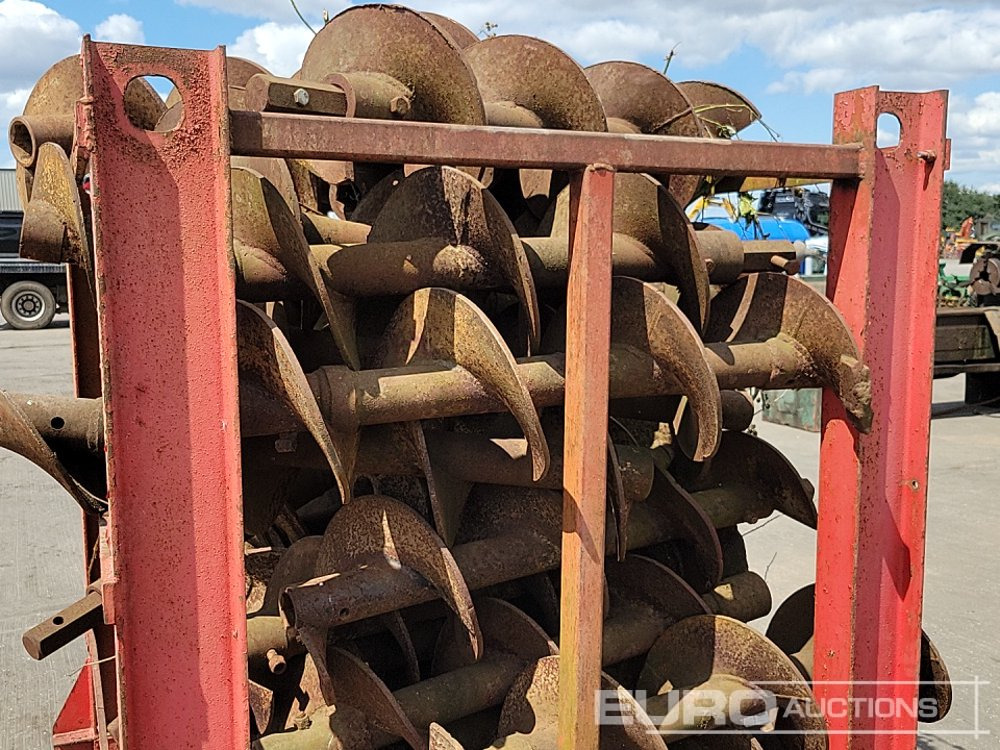 Attachment for Excavator Stillage of 11" Auger Flights: picture 12