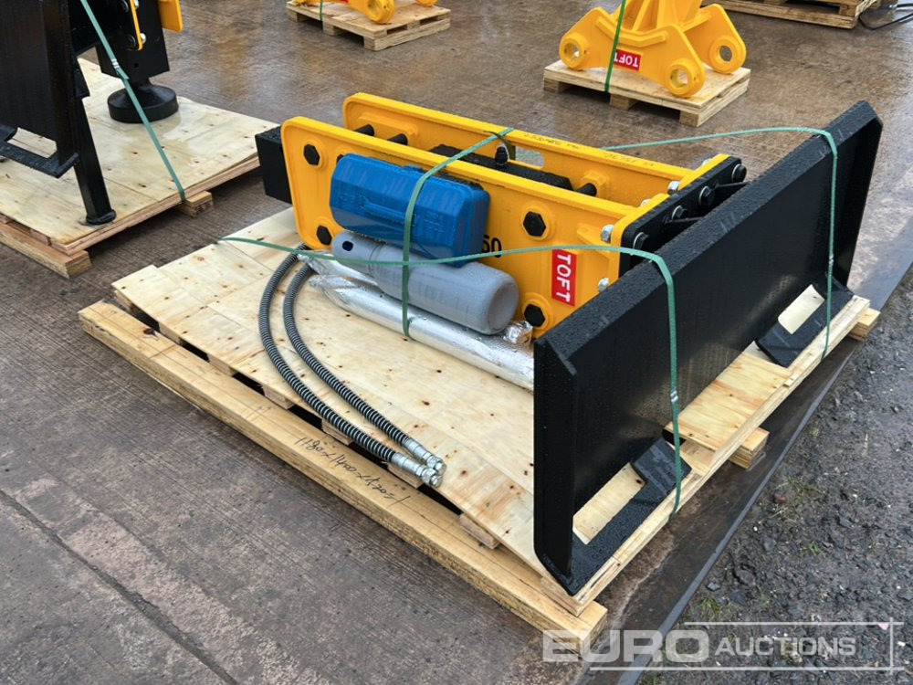 Unused 2025 TOFT TOFT680 Hydraulic Breaker to suit Skidsteer Loader - Attachment for Excavator: picture 2 Unused 2025 TOFT TOFT680 Hydraulic Breaker to suit Skidsteer Loader - Attachment for Excavator: picture 2