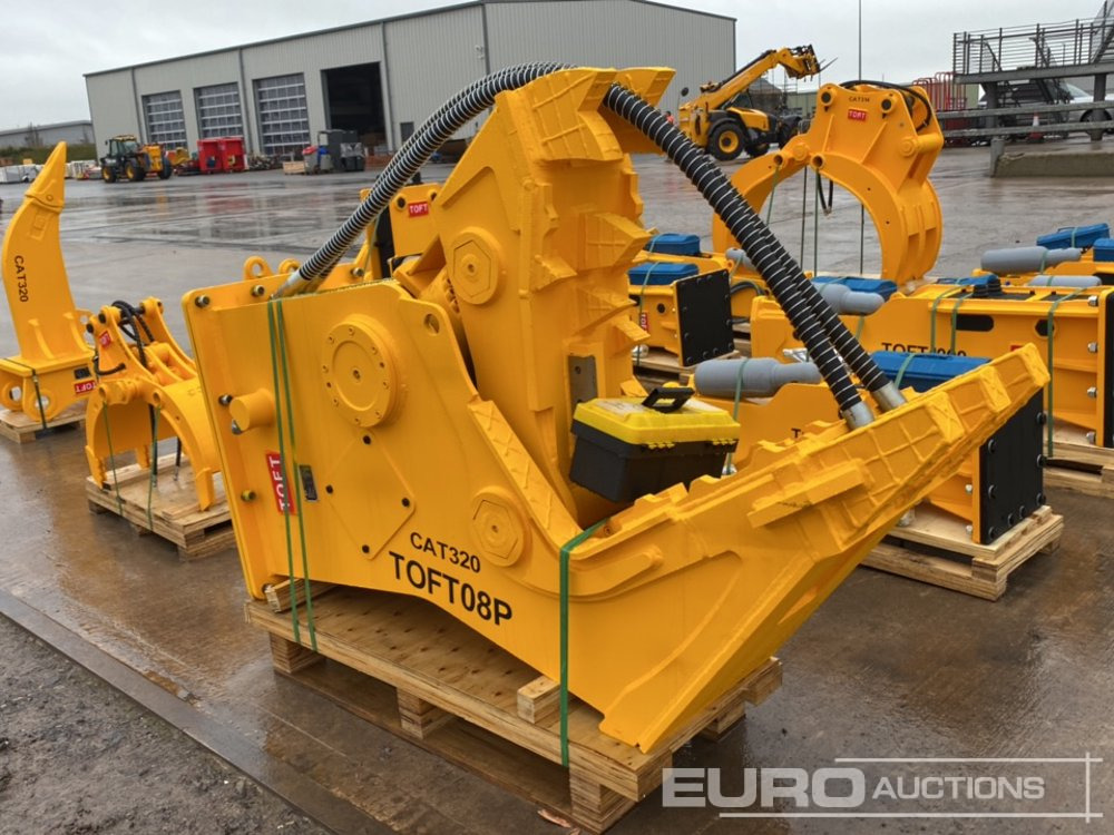 Unused 2025 Toft TOFT08P Hydraulic Pulveriser to suit Excavator - Attachment for Excavator: picture 4 Unused 2025 Toft TOFT08P Hydraulic Pulveriser to suit Excavator - Attachment for Excavator: picture 4