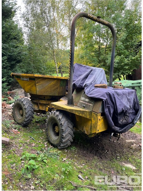 Benford 3 Ton Swivel Skip Dumper, Roll Bar - Mini dumper: picture 1 Benford 3 Ton Swivel Skip Dumper, Roll Bar - Mini dumper: picture 1