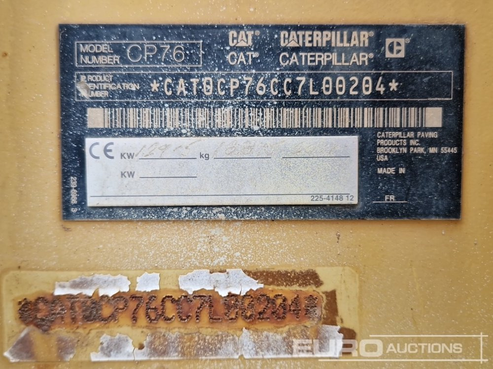 CAT CP76 - Roller: picture 4 CAT CP76 - Roller: picture 4