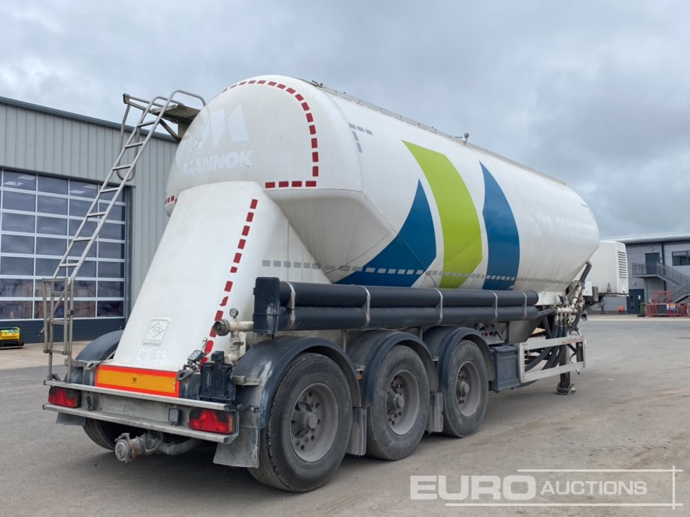 Feldbinder Tri Axle Cement Trailer, BPW Axles - Tanker semi-trailer: picture 5 Feldbinder Tri Axle Cement Trailer, BPW Axles - Tanker semi-trailer: picture 5