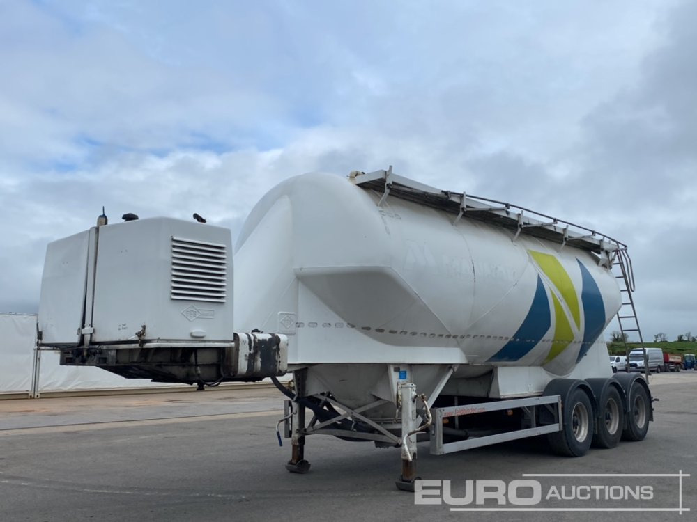 Feldbinder Tri Axle Cement Trailer, BPW Axles - Tanker semi-trailer: picture 1 Feldbinder Tri Axle Cement Trailer, BPW Axles - Tanker semi-trailer: picture 1