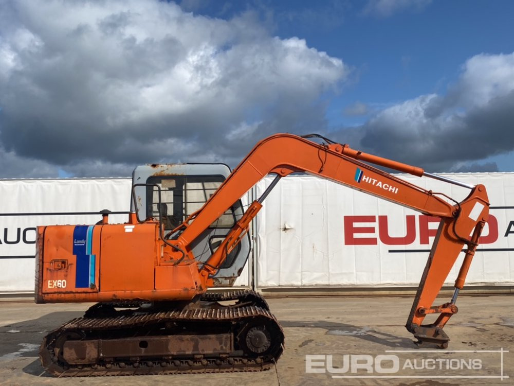 Hitachi EX60-2 - Mini excavator: picture 5 Hitachi EX60-2 - Mini excavator: picture 5