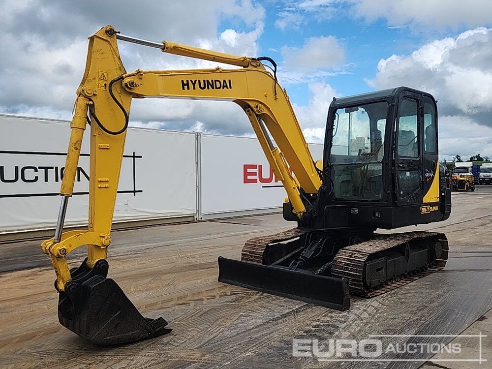 Hyundai R55-7 - Mini excavator: picture 1 Hyundai R55-7 - Mini excavator: picture 1