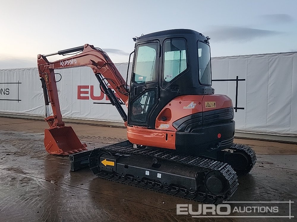 Kubota U55-4 - Mini excavator: picture 3 Kubota U55-4 - Mini excavator: picture 3