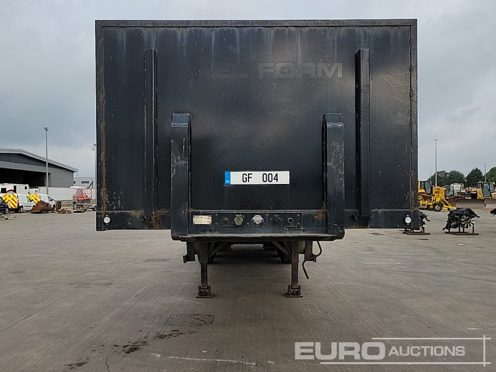 Dropside/ Flatbed semi-trailer M&G Tri Axle Flatbed Trailer, Twist Locks: picture 8