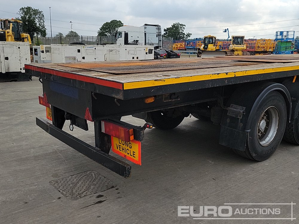 Dropside/ Flatbed semi-trailer M&G Tri Axle Flatbed Trailer, Twist Locks: picture 15