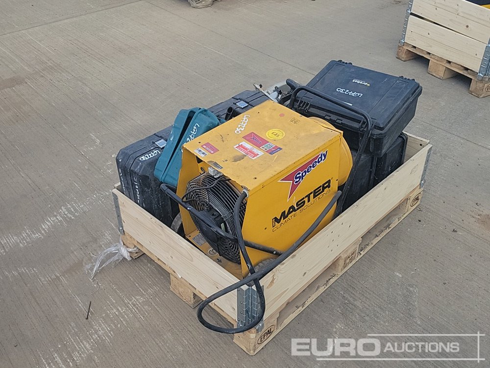 Probst FXAH120 Cordless Vacuum Lift (3 of), Makita 110 Volt Circular Saw, Makita Cordless Resipricating Saw, 415 Volt Masters Space Heater, 110 Volt Milwaukee Hammer Drill - Construction equipment: picture 5 Probst FXAH120 Cordless Vacuum Lift (3 of), Makita 110 Volt Circular Saw, Makita Cordless Resipricating Saw, 415 Volt Masters Space Heater, 110 Volt Milwaukee Hammer Drill - Construction equipment: picture 5
