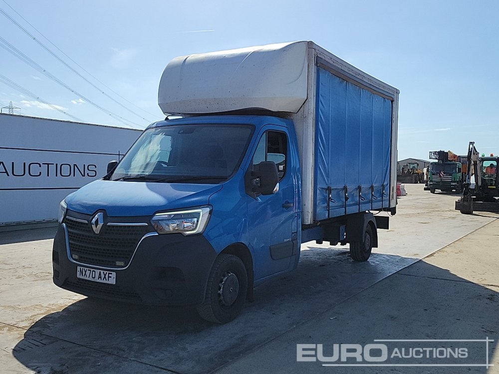 Renault 6 Speed Luton Curtain Sider Van, Cruise Control, Bluetooth, A/C - Closed box van: picture 1 Renault 6 Speed Luton Curtain Sider Van, Cruise Control, Bluetooth, A/C - Closed box van: picture 1