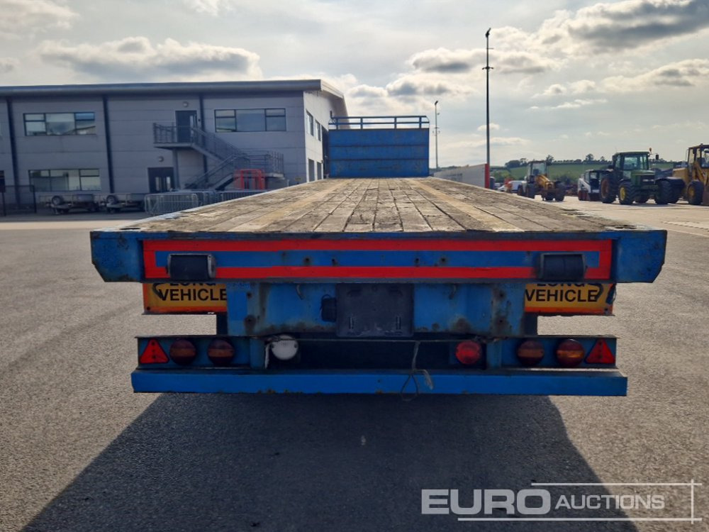SDC Tri-Axle Flat Trailer, BPW Axles - Dropside/ Flatbed semi-trailer: picture 3 SDC Tri-Axle Flat Trailer, BPW Axles - Dropside/ Flatbed semi-trailer: picture 3